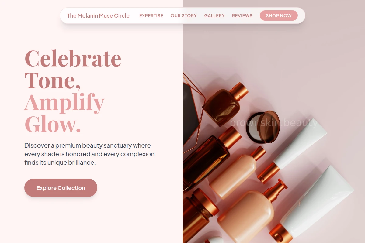Glossy Cosmetics Beauty Supply Store