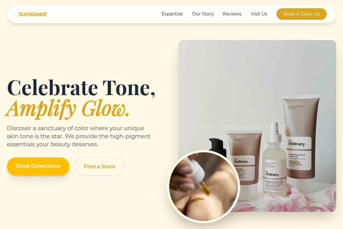 Sunkissed Cosmetics Beauty Supply Store
