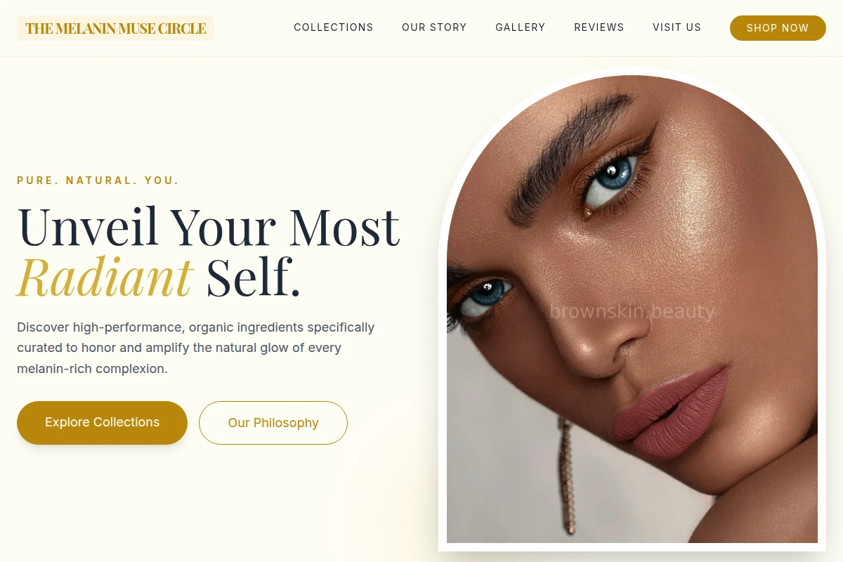 Natural Cosmetics Beauty Supply Store