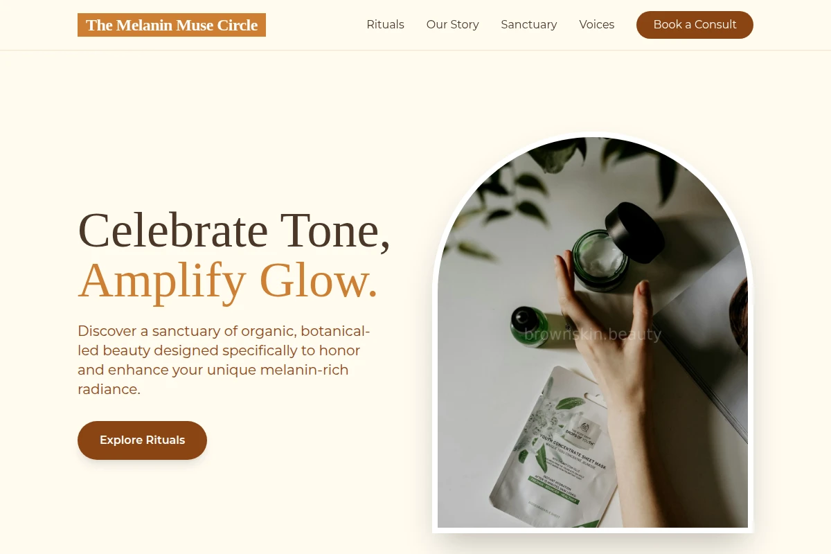 Organic Cosmetics Beauty Supply Store