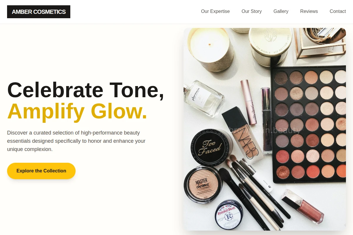 Amber Cosmetics Beauty Supply Store