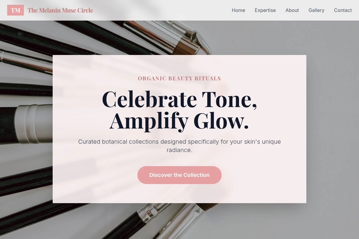 Organic Cosmetics Beauty Supply Store