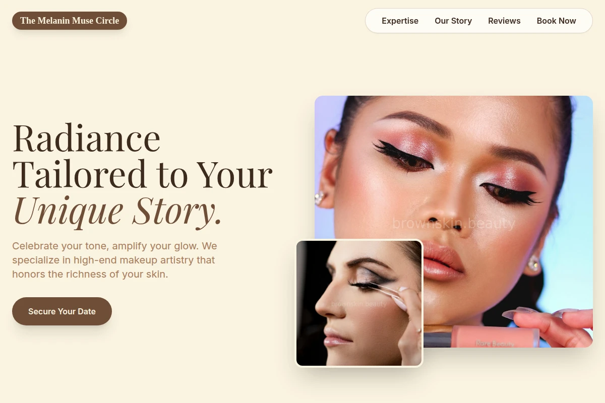 Gilded Makeup Artist